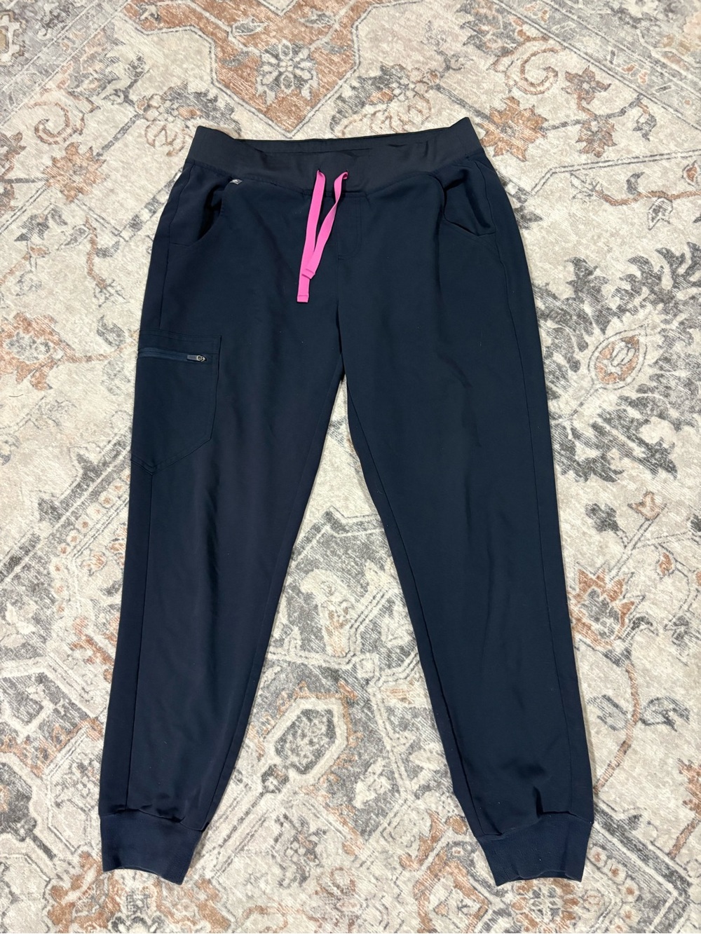 Figs Quiet Navy Size Medium Zamora Scrub Pants